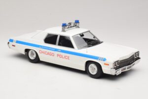 Dodge Monaco Chicago Policija KK-Scale 1:18 KKDC181151 Metāls — attēls 4 no 6