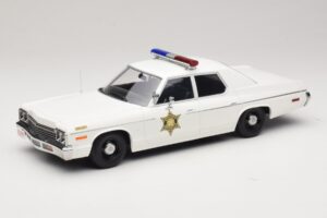 Dodge Monaco Hazzard County Policija KK-Scale 1:18 KKDC181152 Metāls