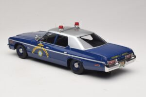 Dodge Monaco Nevada Highway Patrol Zils & Sudrabs KK-Scale 1:18 KKDC181155 Metāls — attēls 5 no 6
