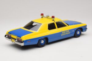 Dodge Monaco New York State Police Dzeltens & Zils KK-Scale 1:18 KKDC181156 Metāls — attēls 2 no 6