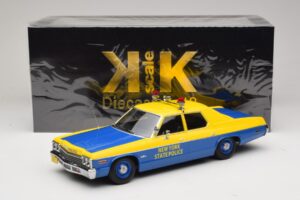 Dodge Monaco New York State Police Dzeltens & Zils KK-Scale 1:18 KKDC181156 Metāls — attēls 6 no 6