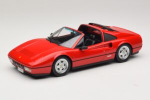 Ferrari 328 GTS Sarkans Ar Melnu Interjeru KK-Scale 1:18 KKDC180551 Metāls
