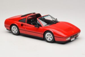 Ferrari 328 GTS Sarkans Ar Melnu Interjeru KK-Scale 1:18 KKDC180551 Metāls — attēls 5 no 7