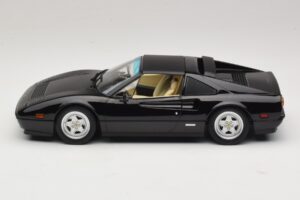Ferrari 328 GTS US Version Melns Miami Vice Sonny KK-Scale 1:18 KKDC181702 Metāls — attēls 4 no 7