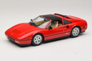 Ferrari 328 GTS US Versija Sarkans Beverly Hills Cop II Ar Bēšu Interjeru KK-Scale 1:18 KKDC181701 Metāls — attēls 2 no 7