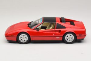 Ferrari 328 GTS US Versija Sarkans Beverly Hills Cop II Ar Bēšu Interjeru KK-Scale 1:18 KKDC181701 Metāls — attēls 4 no 7