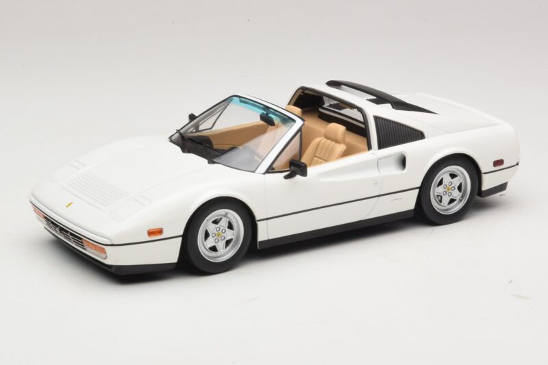 Ferrari 328 GTS US Version Balts KK-Scale 1:18 KKDC181703 Metāls
