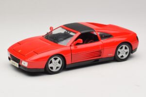 Ferrari 348 TS Sarkans Maisto 1:18 31804 Metāls