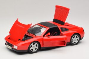 Ferrari 348 TS Sarkans Maisto 1:18 31804 Metāls — attēls 3 no 8