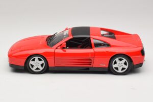 Ferrari 348 TS Sarkans Maisto 1:18 31804 Metāls — attēls 4 no 8