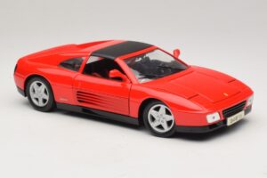 Ferrari 348 TS Sarkans Maisto 1:18 31804 Metāls — attēls 6 no 8