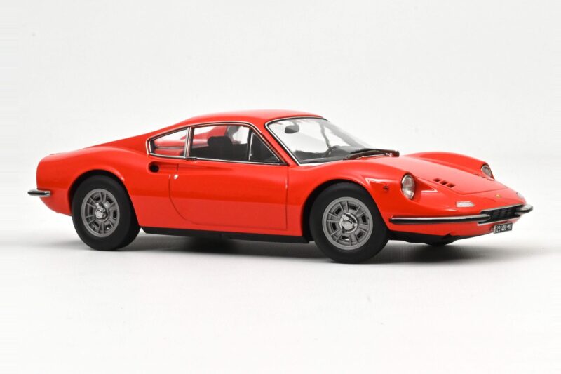Ferrari Dino 246 GT Rosso Dino Norev 1:18 Ferrari Dino 246 GT Rosso Dino Norev 1:18 187801 Metāls
