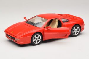 Ferrari F355 Sarkans Majorette 1:18 03488200 Metāls — attēls 2 no 8