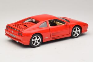 Ferrari F355 Sarkans Majorette 1:18 03488200 Metāls — attēls 3 no 8