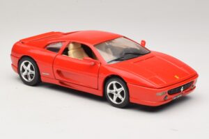 Ferrari F355 Sarkans Majorette 1:18 03488200 Metāls — attēls 6 no 8
