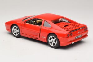 Ferrari F355 Sarkans Majorette 1:18 03488200 Metāls — attēls 7 no 8
