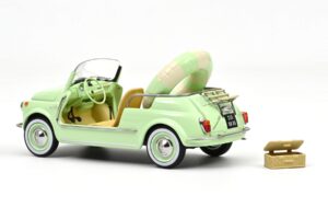 Fiat 500 Jolly Zaļš Norev 1:18 187794 Metāls — attēls 2 no 5