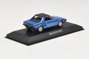 Fiat X1/9 Zils Maxichamps 1:43 940121661 Metāls — attēls 2 no 5
