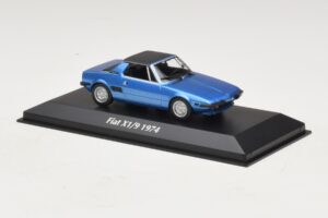 Fiat X1/9 Zils Maxichamps 1:43 940121661 Metāls — attēls 3 no 5