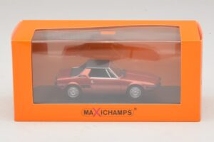 Fiat X1/9 Sarkans Maxichamps 1:43 940121662 Metāls — attēls 5 no 5