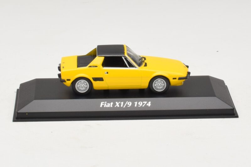Fiat X1/9 Dzeltens Maxichamps 1:43 Fiat X1/9 Dzeltens Maxichamps 1:43 940121660 Metāls