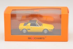 Fiat X1/9 Dzeltens Maxichamps 1:43 940121660 Metāls — attēls 5 no 5