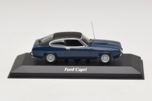 Ford Capri II Tumši Zils Maxichamps 1:43 940081201 Metāls