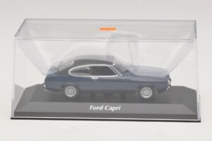 Ford Capri II Tumši Zils Maxichamps 1:43 940081201 Metāls — attēls 4 no 5