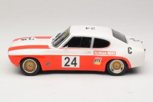 Ford Capri RS 2600 #24 D. Glemser / J. Mass 9 Hours of Kyalami Class Winner 1971 Minichamps 1:18 155718509 Metāls — attēls 3 no 6