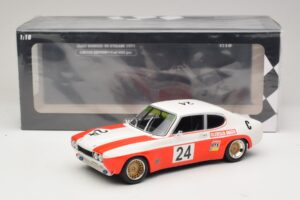 Ford Capri RS 2600 #24 D. Glemser / J. Mass 9 Hours of Kyalami Class Winner 1971 Minichamps 1:18 155718509 Metāls — attēls 6 no 6