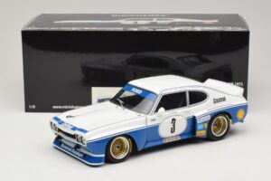 Ford Capri RS3100 #3 K. Ludwig Hockenheimring DRM 1975 Minichamps 1:18 180758003 Metāls — attēls 8 no 8
