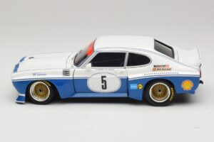Ford Capri RS3100 #5 R. Stommelen / J. Mass Zandvoort ETC 1974 Minichamps 1:18 180748005 Metāls — attēls 4 no 8