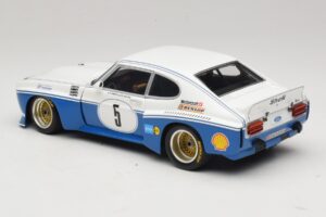 Ford Capri RS3100 #5 R. Stommelen / J. Mass Zandvoort ETC 1974 Minichamps 1:18 180748005 Metāls — attēls 7 no 8