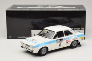 Ford Escort Mk1 RS1600 #4 R. Clark / T. Mason Winners RAC Rally 1972 Minichamps 1:18 100728104 Metāls — attēls 8 no 8