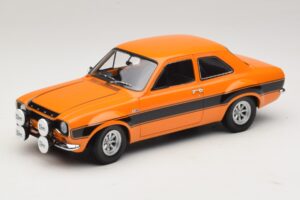 Ford Escort Mk1 RS1600 AVO Oranžs Ar Melnām Strīpām Minichamps 1:18 100688104 Metāls