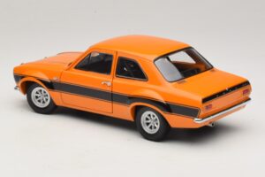 Ford Escort Mk1 RS1600 AVO Oranžs Ar Melnām Strīpām Minichamps 1:18 100688104 Metāls — attēls 7 no 8