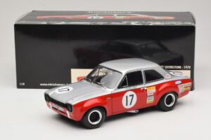 Ford Escort Mk1 TC #17 Stewart / C. Craft RAC Tourist Trophy Silverstone 1970 Minichamps 1:18 100708117 Metāls — attēls 8 no 8