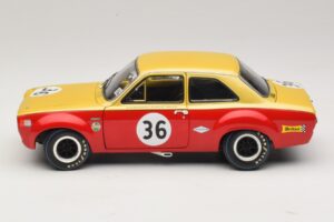 Ford Escort Mk1 TC #36 F. Gardner / D. Glemser Grand Prix der Tourenwagen 1968 Minichamps 1:18 100688136 Metāls — attēls 4 no 8