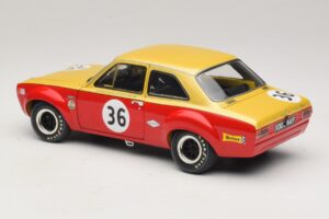 Ford Escort Mk1 TC #36 F. Gardner / D. Glemser Grand Prix der Tourenwagen 1968 Minichamps 1:18 100688136 Metāls — attēls 7 no 8