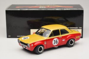 Ford Escort Mk1 TC #36 F. Gardner / D. Glemser Grand Prix der Tourenwagen 1968 Minichamps 1:18 100688136 Metāls — attēls 8 no 8