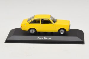 Ford Escort Mk2 Dzeltens Maxichamps 1:43 940084100 Metāls