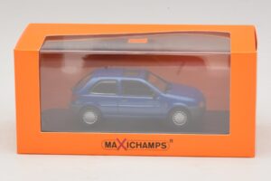 Ford Fiesta Mk4 Zils Metālisks Maxichamps 1:43 940085061 Metāls — attēls 5 no 5