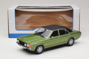 Ford Granada Mk1 Zaļš Metālisks & Melns MCG 1:18 MCG18569 Metāls — attēls 6 no 6