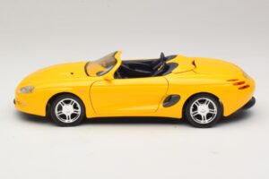 Ford Mustang Mach III Kabriolets Dzeltens Maisto 1:18 32815 Metāls — attēls 4 no 8