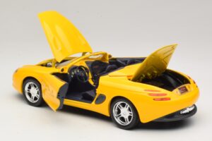 Ford Mustang Mach III Kabriolets Dzeltens Maisto 1:18 32815 Metāls — attēls 5 no 8