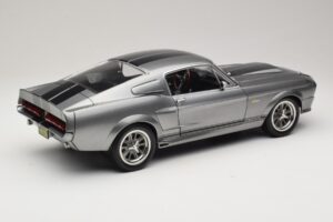 Ford Mustang Shelby GT500 Eleanor Pelēks Metālisks & Melns KK-Scale 1:12 KKDC120171 Metāls — attēls 3 no 8