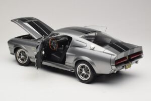 Ford Mustang Shelby GT500 Eleanor Pelēks Metālisks & Melns KK-Scale 1:12 KKDC120171 Metāls — attēls 5 no 8