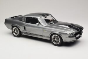 Ford Mustang Shelby GT500 Eleanor Pelēks Metālisks & Melns KK-Scale 1:12 KKDC120171 Metāls — attēls 6 no 8
