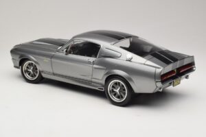 Ford Mustang Shelby GT500 Eleanor Pelēks Metālisks & Melns KK-Scale 1:12 KKDC120171 Metāls — attēls 7 no 8