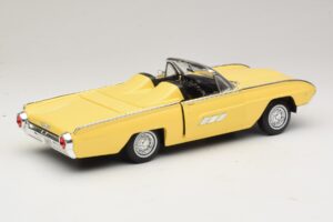 Ford Thunderbird Kabriolets Dzeltens Anson 1:18 30334-P1 Metāls — attēls 3 no 8